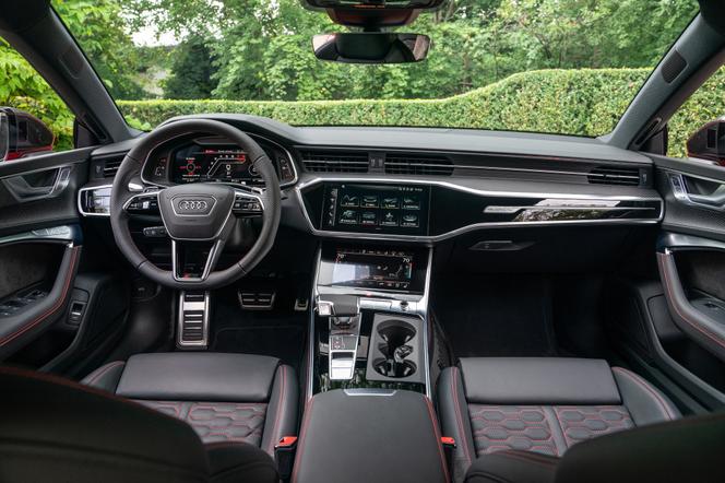 Luksusowe wnętrze Audi RS7 Sportback