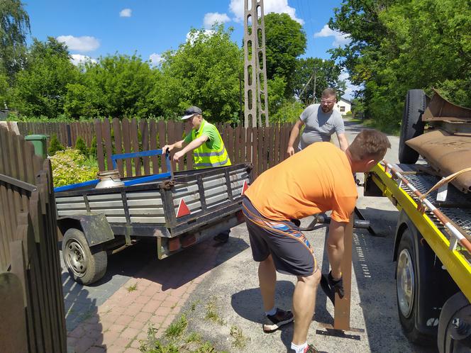 Finał akcji "Złomki w Skórcu"