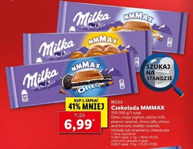 Duza Milka za 6,99 zł