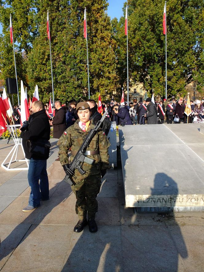 Święto Niepodległości w Lublinie. Setki mieszkańców świętowało na Placu Litewskim