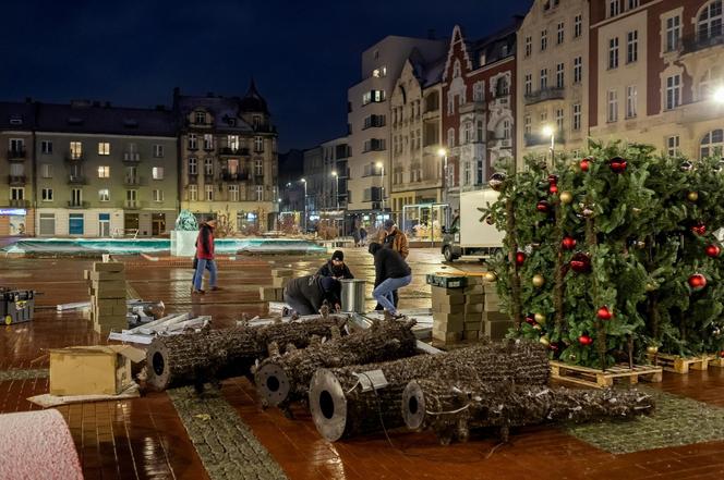 Bytom i iluminacje świąteczne 