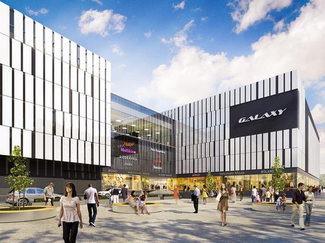 Centrum handlowo-rozrywkowe Galaxy, nowa inwestycja w Szczecinie. Projekt rozbudowy centrum handlowego przygotowała pracownia Open Architekci