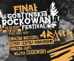 Armia gwiazdą Gostyńskich Rockowań Festival 2023. Oprócz legendarnego zespołu zagrają walczące o nagrody młode składy