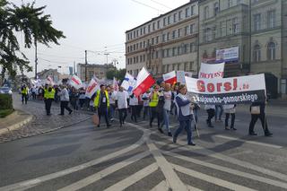 Pracownicy sanepidu w Bydgoszczy wyszli na ulice i zaprotestowali! [ZDJĘCIA]