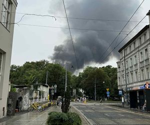 Pożar w Katowicach (26.07.2025)