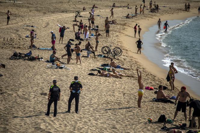 Plaża w Barcelonie