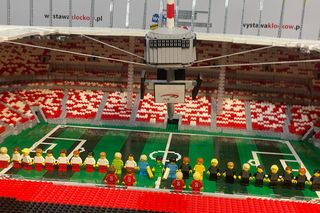 Stadion PGE Narodowy z klocków LEGO
