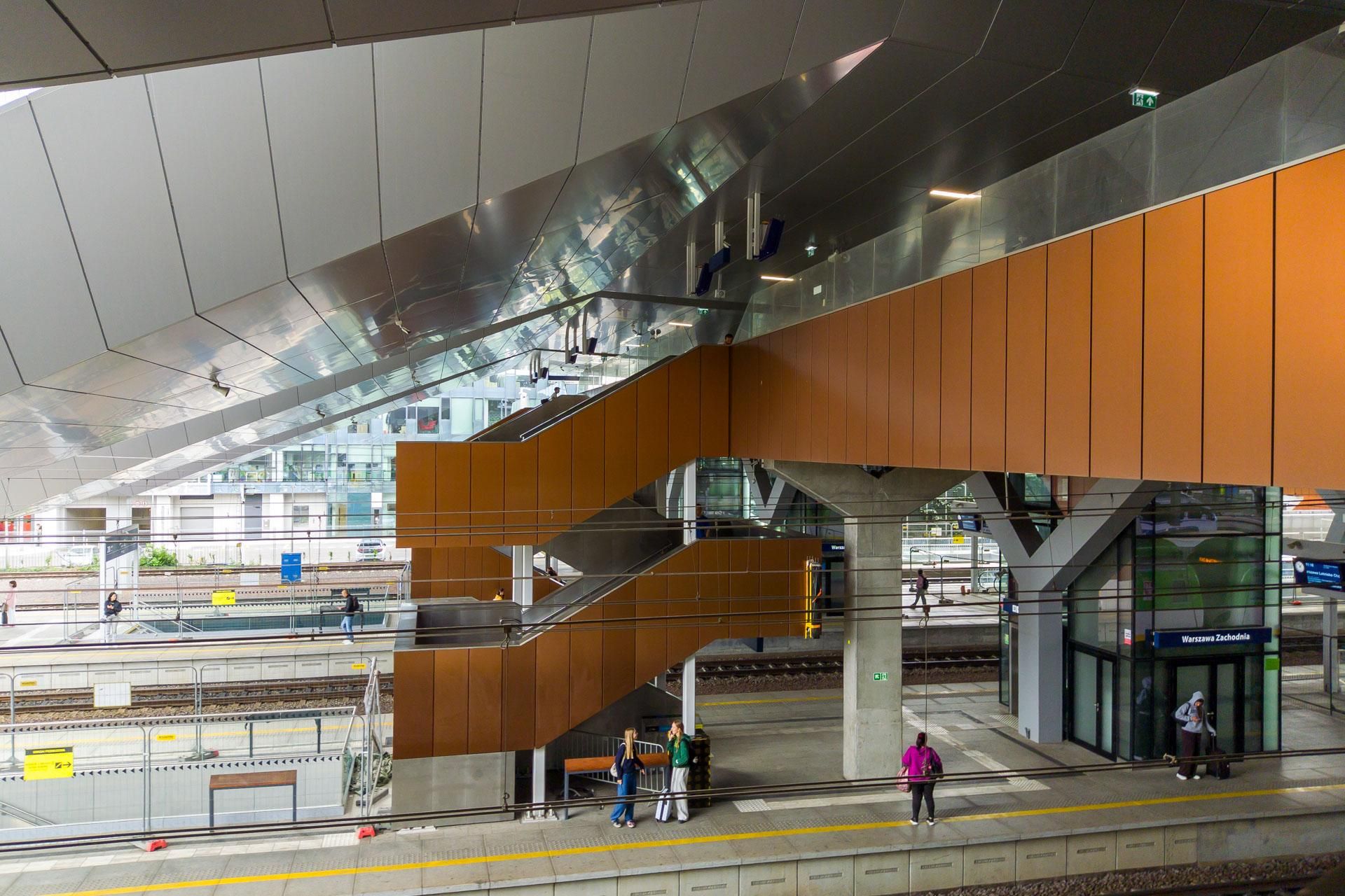 Stacja i dworzec Warszawa Zachodnia - sierpień 2025
