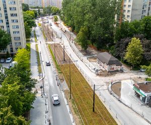 Tramwaj na Stegny w Warszawie