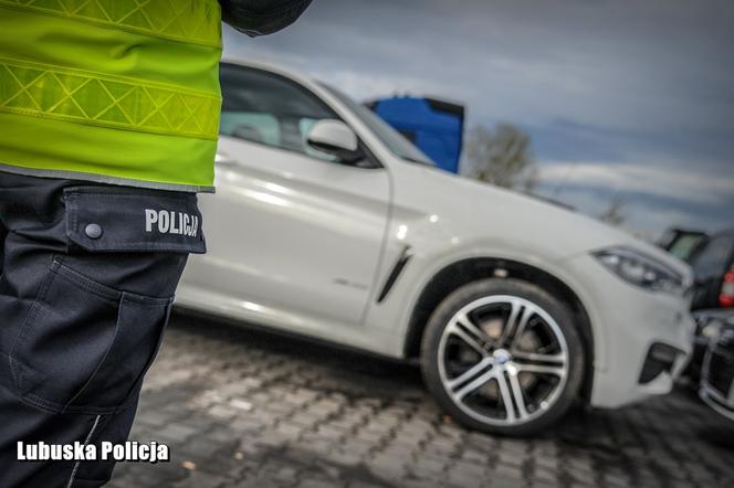 Luksusowe BMW X6 odzyskane przez policję