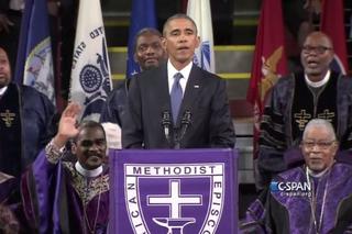 Barack Obama na płycie Coldplay. Prezydent USA śpiewa Amazing Grace!