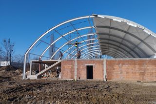 Budowa hali sportowej przy ZSTE w Kaliszu