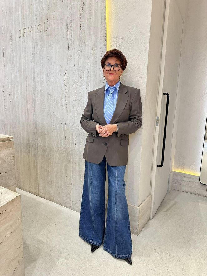 Jolanta Kwaśniewska została modelką