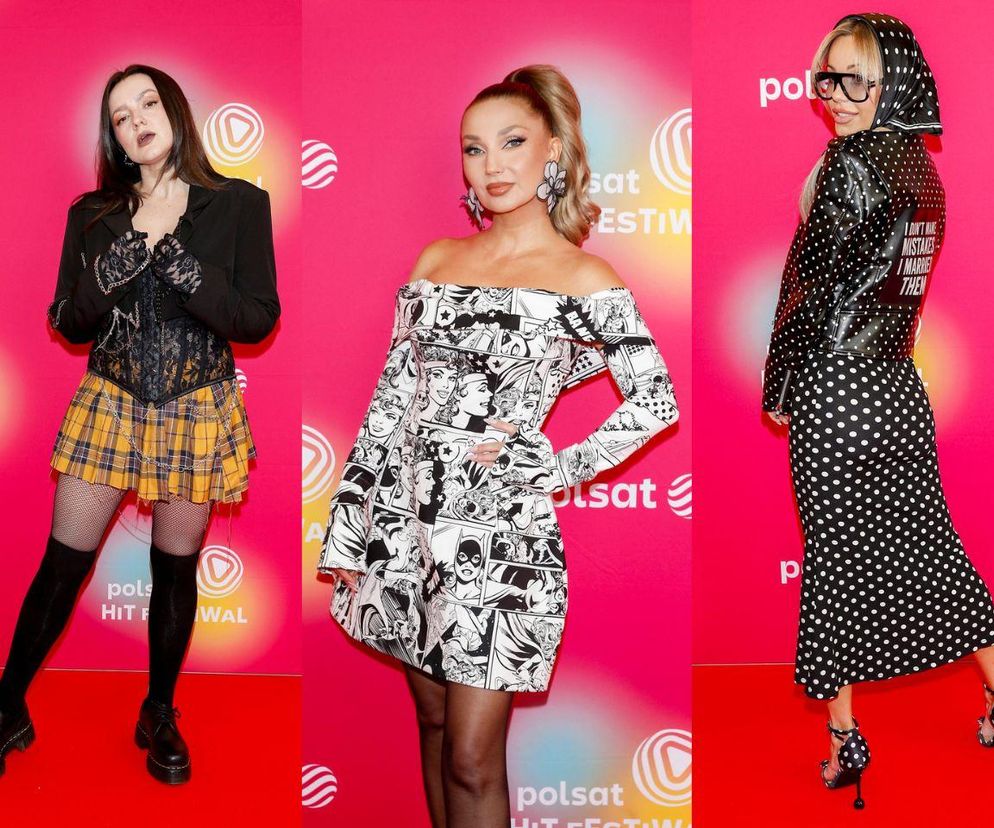 Gwiazdy na Konferencji Polsat Hit Festiwal. Doda w stylu retro, Lanberry z gotyckim akcentem