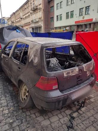 Przemyśl. Podpalił się pod sądem. Walczył o córkę [GALERIA]