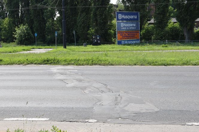 Tak wygląda al. Unii Lubelskiej w Lublinie przed przebudową (pierwsza połowa czerwca 2025)