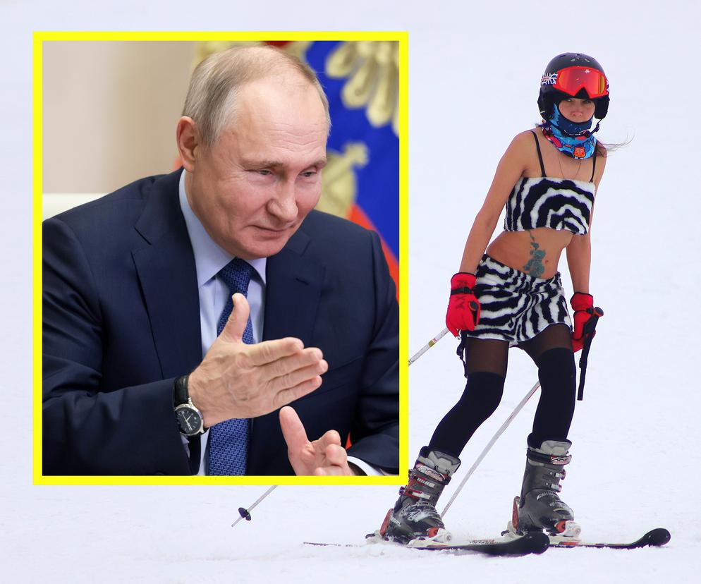 Rosjanki będą prawie nago zjeżdżać na nartach w ulubionych miejscu Putina. Co za impreza!