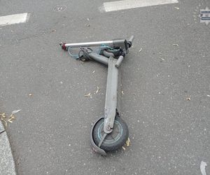 Potrącenie kierującego hulajnogą w Tarnowskich Górach