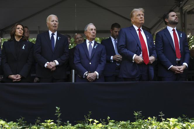 Biden, Harris i Trump razem na Ground Zero