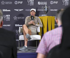 Tenisistki na konferencji WTA Finals