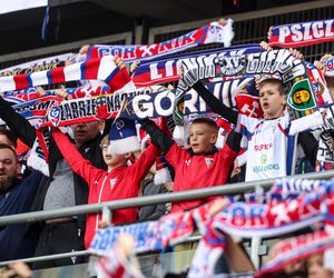 Kibice Górnika Zabrze na stadionie