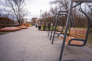 Skwer Krasińskiego na Żoliborzu