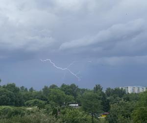 Armagedon pogodowy nad woj. śląskim. Zdjęcie z Sosnowca