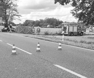 Ścibórz. Śmiertelny wypadek motocyklisty. Zderzył się z kierującym osobowym suzuki