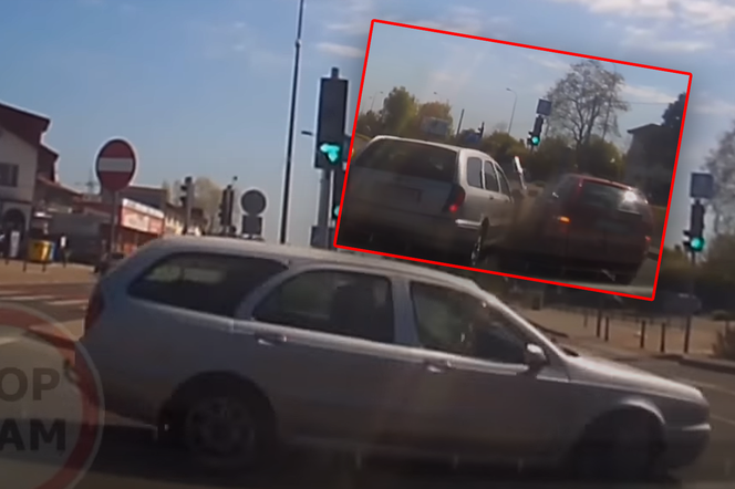 Chciał zaoszczędzić minutę, prawie stracił życie! Ten film będzie dowodem przeciwko niemu