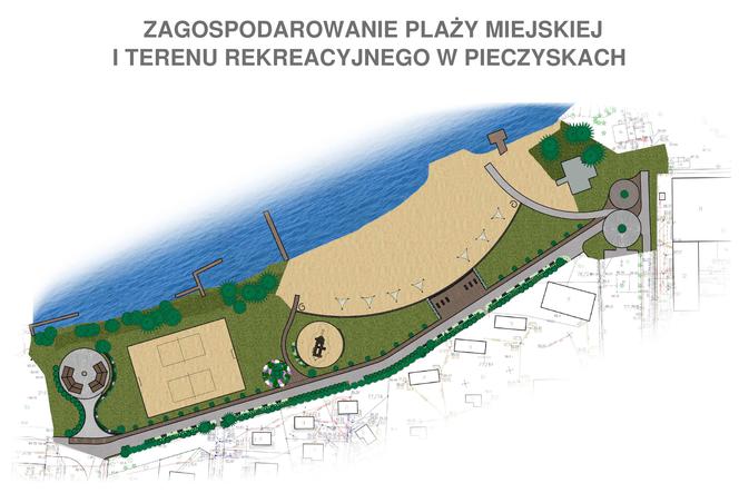 Popularna plaża nad Zalewem Koronowskim zmieni się nie do poznania. Trwa rewitalizacja!