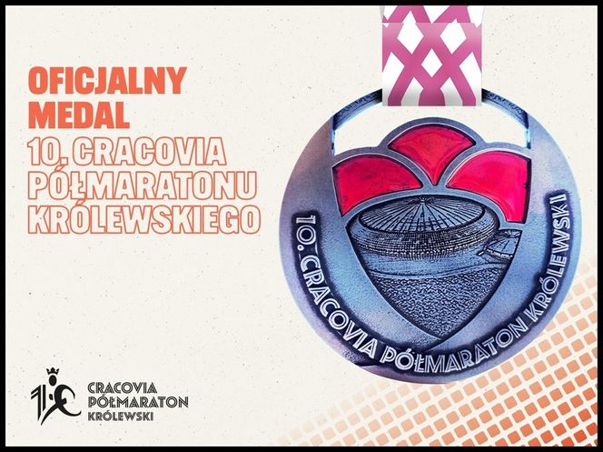 Medal Cracovia Półmaratonu