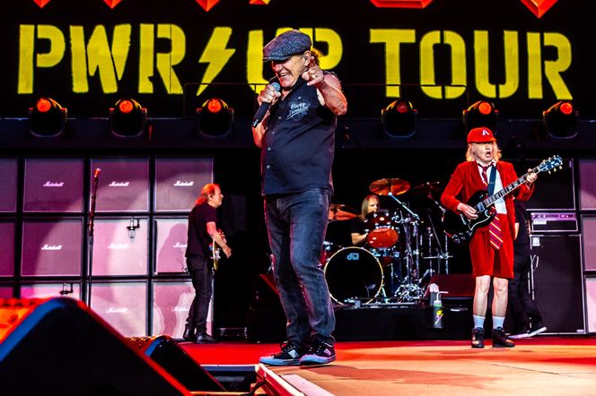 Koncert AC/DC w Warszawie (4.07.2025) - część druga. Organizatorem koncertu jest Live Nation