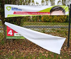 Kto posprząta Rzeszów z plakatów wyborczych? Ile maja na to czasu?