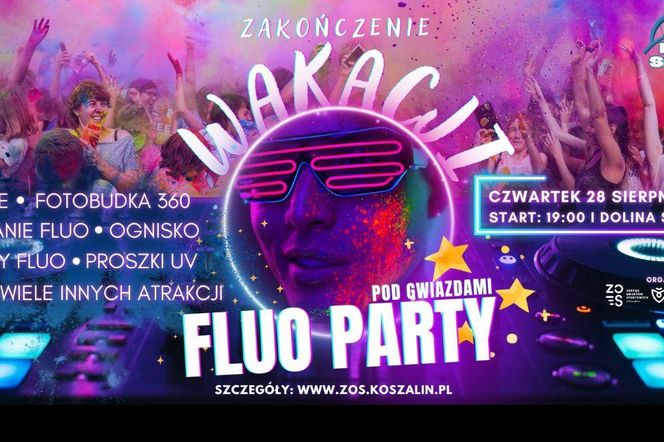 Fluo Party pod gwiazdami 