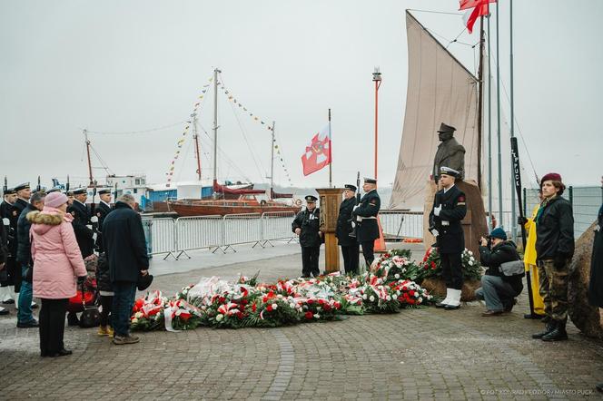 Rocznica zaślubin Polski z morzem, Puck. Uroczystości w porcie