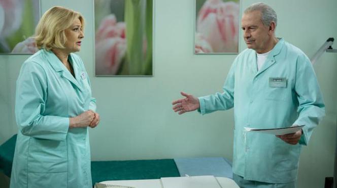 Klan. Grażyna (Małgorzata Ostrowska-Królikowska), Paweł (Tomasz Stockinger)