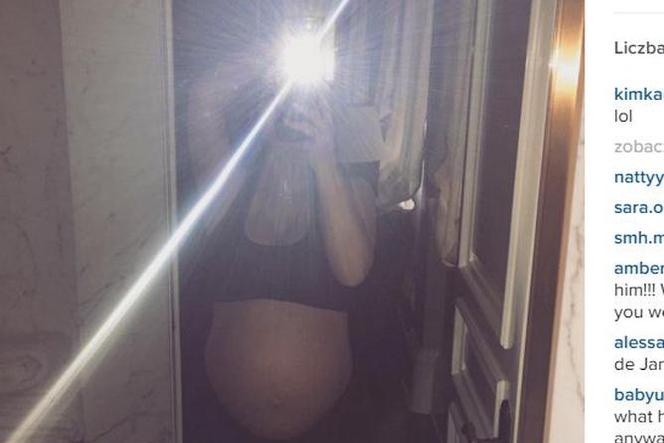 Kim Kardashian w ciąży