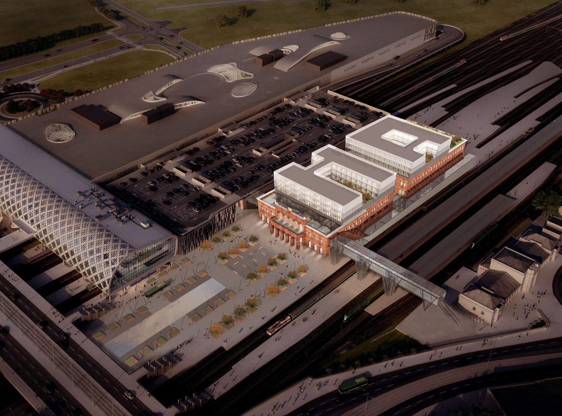 Nowy stary dworzec w Poznaniu