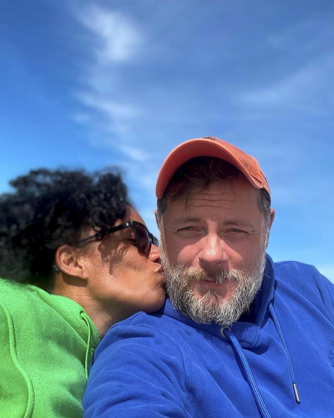 Bogusław Kudłek i Olimpia Olimpia Ajakaiye - jaka piękna z nich para