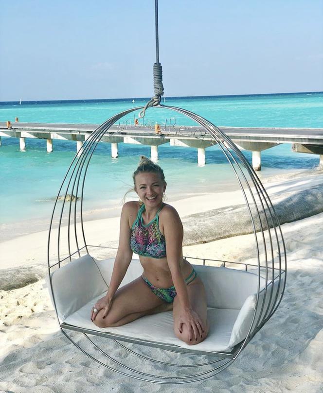 Basia Kurdej-Szatan na wakacjach na Malediwach spotkała Sławomira. 