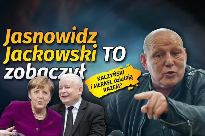 Jarosław Kaczyński i Angela Merkel knują coś z NATO?! Wojska są w gotowości? Jasnowidz Jackowski przeraża
