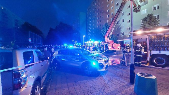 Rzeszów. Pożar mieszkania w bloku. 14-latka zginęła [ZDJĘCIA]