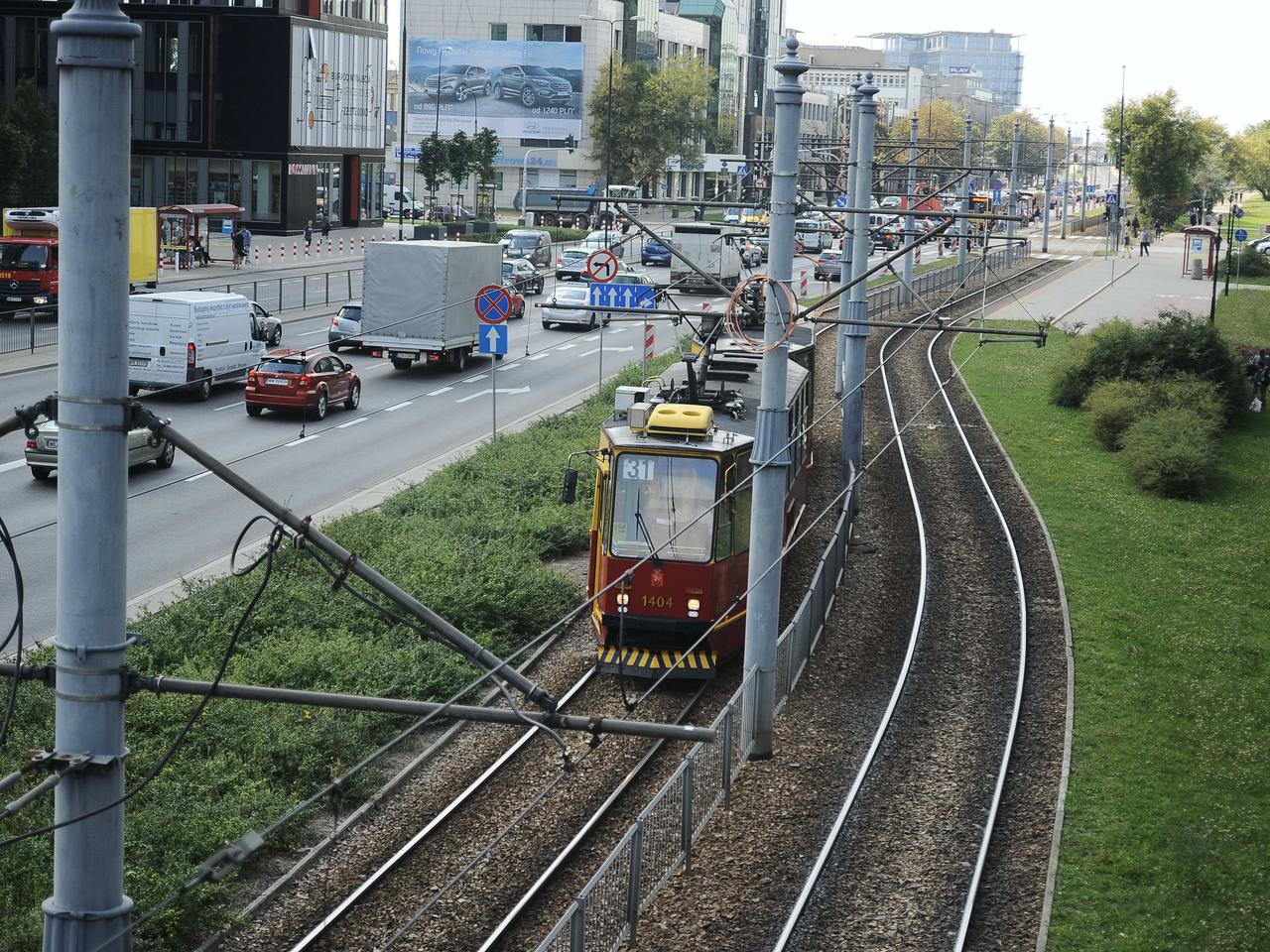 Rok bez tramwajów na Marynarskiej
