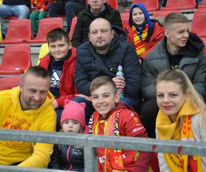 Korona Kielce - Jagiellonia Białystok. Zółto-czerwone derby w obiektywie