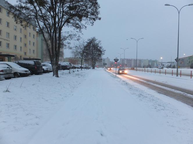 Zima na ulicach Białegostoku 7.12.2018