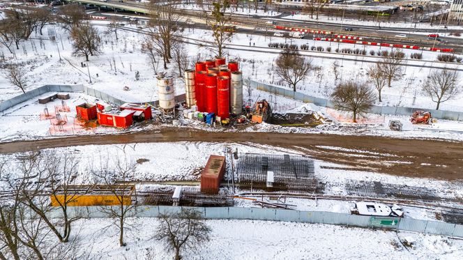 Budowa tramwaju do Dworca Zachodniego w styczniu 2025