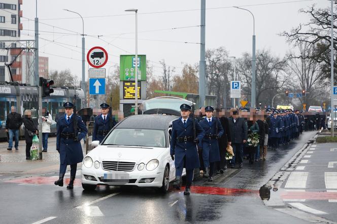 Pogrzeby zamordowanych policjantów z Wrocławia