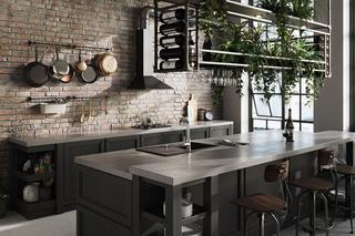 Nowoczesna kuchnia loftowa