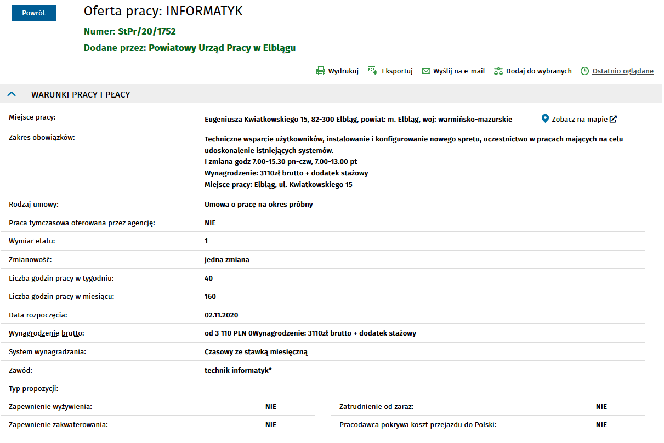 Praca w woj. warmińsko-mazurskim. Oferty z zarobkami powyżej 3 tys. złotych