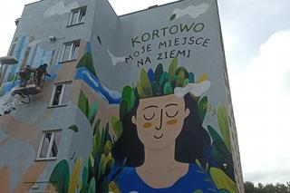Nowy mural w Kortowie